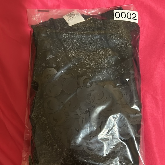 Baby Phat embroidered metallic silver dress Size Medium. Excellent condition. - Picture 11 of 11